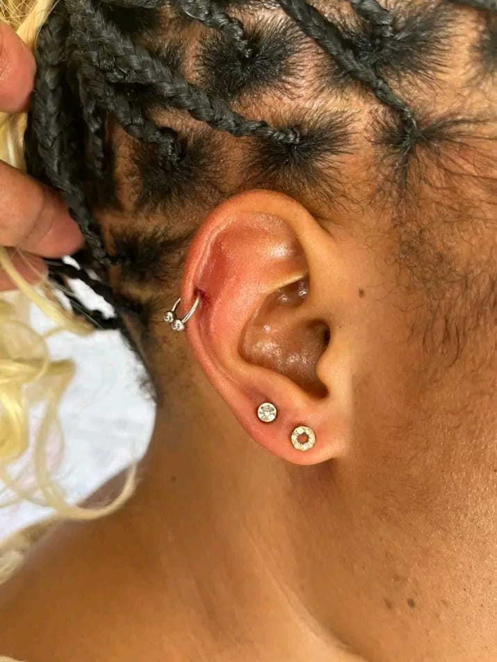 Helix & Lobe Studs